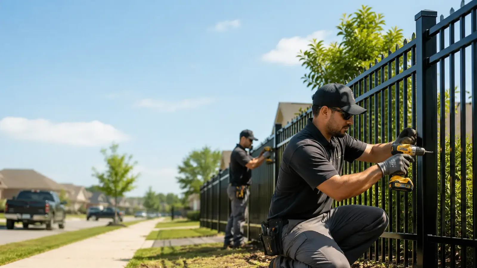 Metal Fence Installation in Barton City, MI
